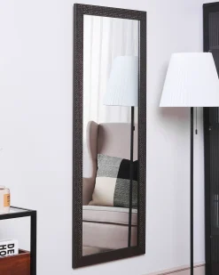 Lustro ścienne AJACCIO 50 cm 130 cm Srebrny