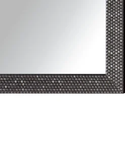 Lustro ścienne AJACCIO 50 cm 130 cm Srebrny