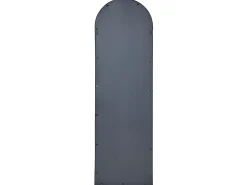 Lustro ścienne AJAIN 45 cm 146 cm Metal Czarny