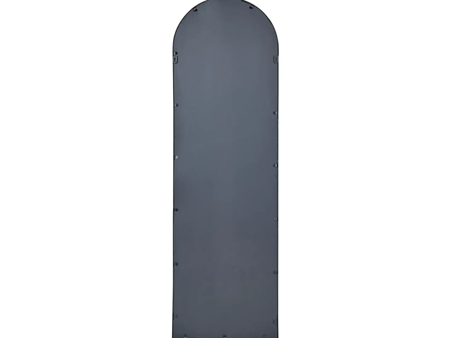 Lustro ścienne AJAIN 45 cm 146 cm Metal Czarny