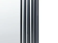 Lustro ścienne AJAIN 45 cm 146 cm Metal Czarny