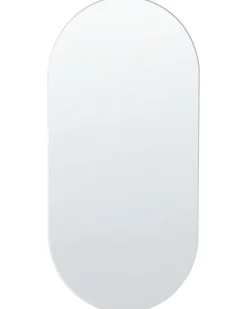 Lustro ścienne ALFORTVILLE 40 cm 80 cm Srebrny