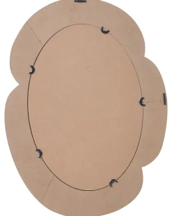 Lustro ścienne ALVENA 60 cm 80 cm Beżowy