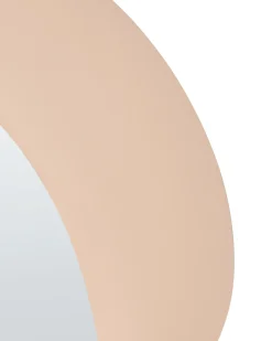 Lustro ścienne ALVENA 60 cm 80 cm Beżowy
