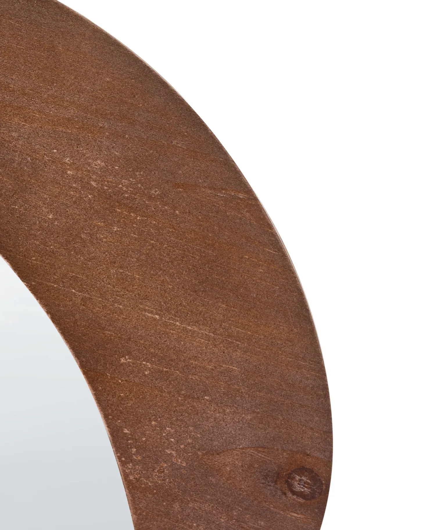 Lustro ścienne ALVENA 60 cm 80 cm Ciemnobrązowy