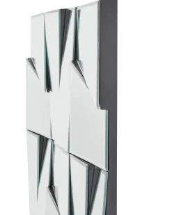 Lustro ścienne ANCEMONT 80 cm 80 cm Srebrny