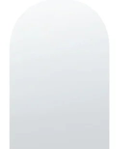 Lustro ścienne ANNECY 50 cm 75 cm Srebrny