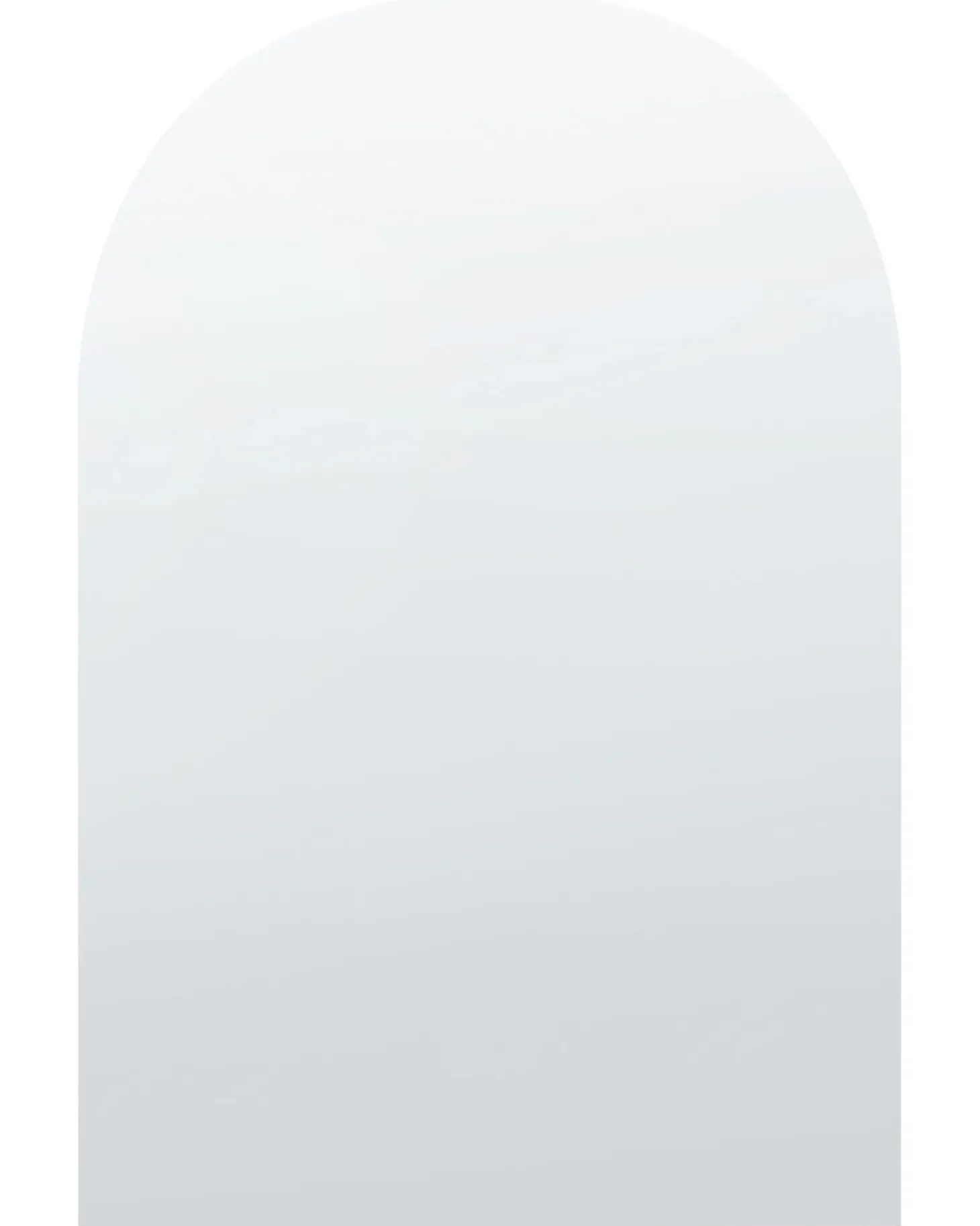 Lustro ścienne ANNECY 50 cm 75 cm Srebrny