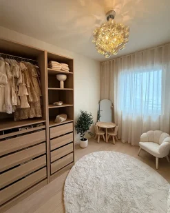 Lustro ścienne ANNECY 50 cm 75 cm Srebrny
