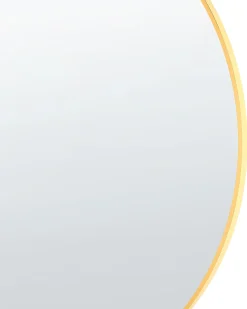 Lustro ścienne ANNEMASSE 80 cm 80 cm Metal Złoty