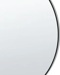 Lustro ścienne ANNEMASSE 80 cm 80 cm Metal Czarny