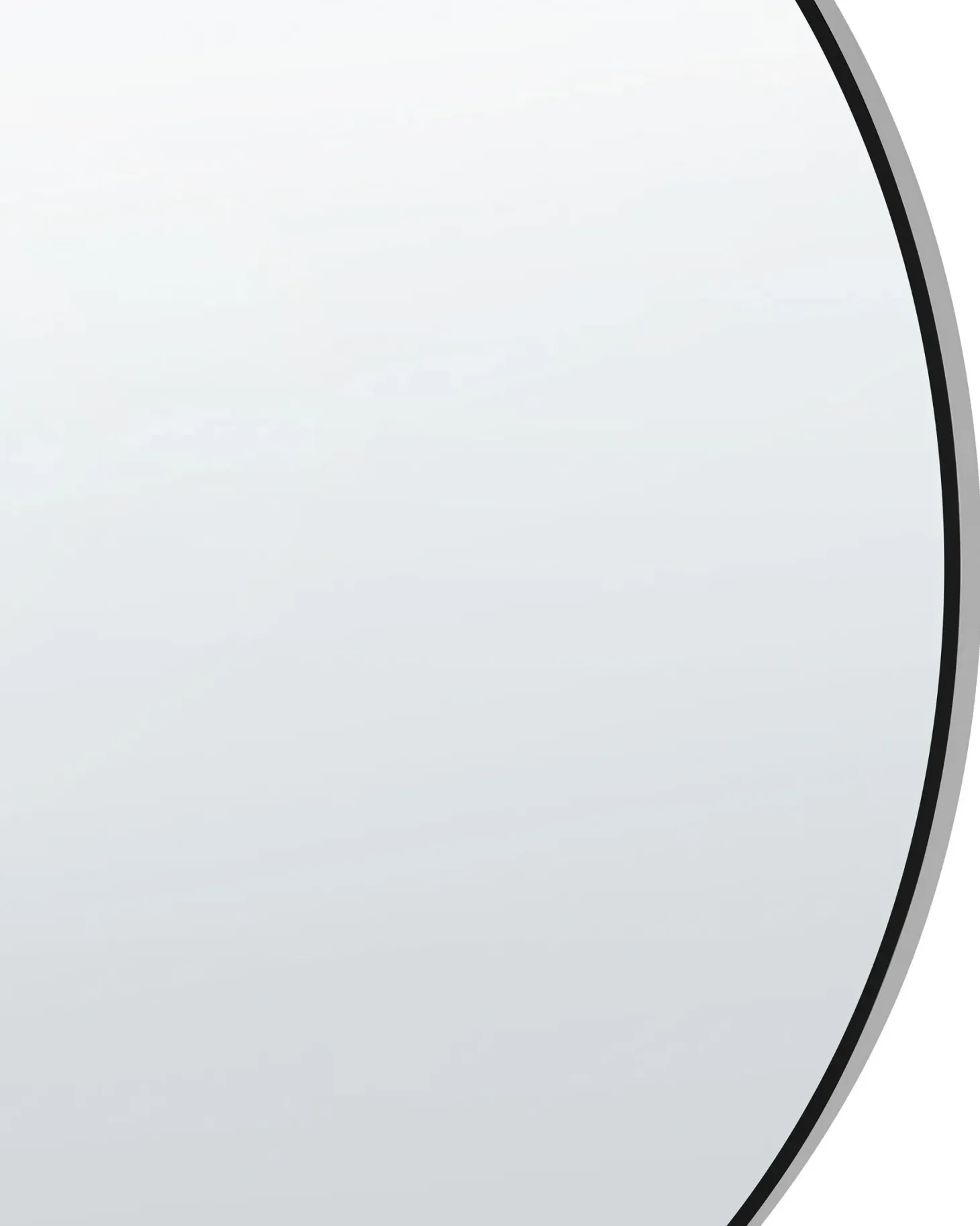 Lustro ścienne ANNEMASSE 80 cm 80 cm Metal Czarny
