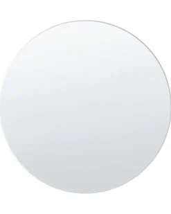 Lustro ścienne ANNEMASSE 80 cm 80 cm Metal Srebrny