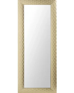 Lustro ścienne ANTIBES 50 cm 130 cm Złoty