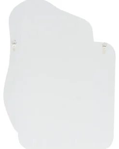 Lustro ścienne ARVERT 60 cm 80 cm Biały marmur