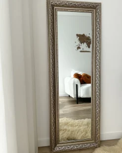 Lustro ścienne ASPEN 51 cm 141 cm Złoty