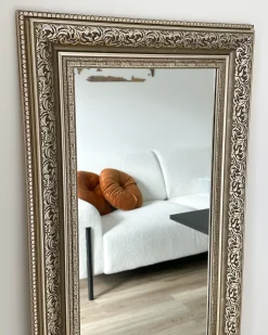 Lustro ścienne ASPEN 51 cm 141 cm Złoty