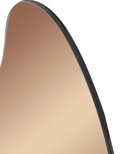 Lustro ścienne ASSIGNY 50 cm 92 cm Brązowy