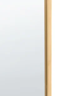 Lustro ścienne AZEVILLE 46 cm 122 cm Metal Złoty