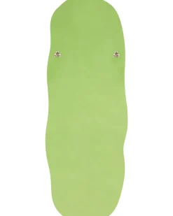 Lustro ścienne BEAUNE 56 cm 160 cm Welur Zielony