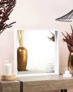 Lustro ścienne BRIGNOLES 50 cm 50 cm Biały