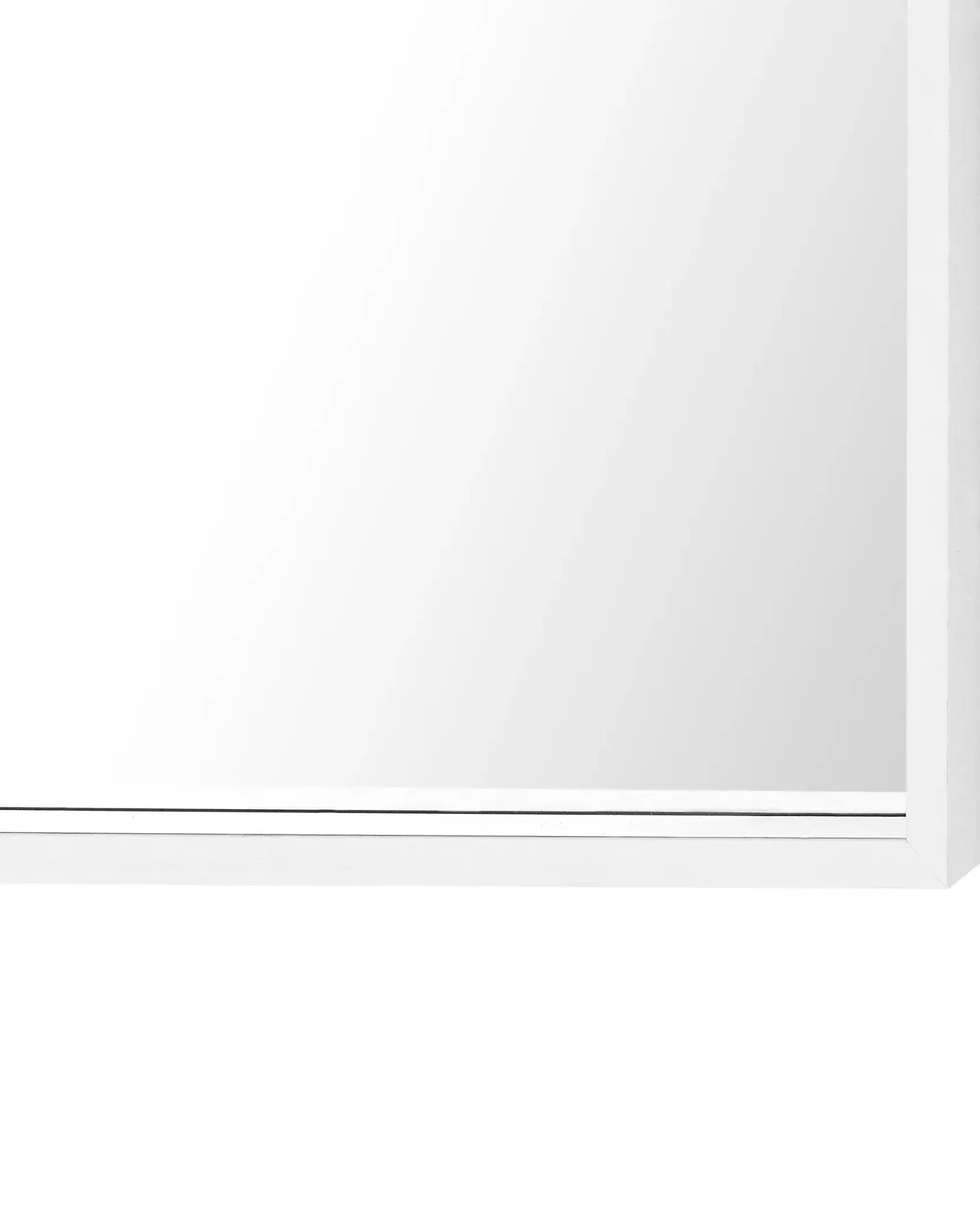Lustro ścienne BRIGNOLES 50 cm 50 cm Biały