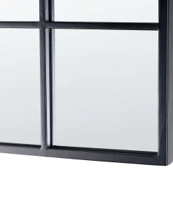 Lustro ścienne BROUAGE 40 cm 120 cm Metal Czarny