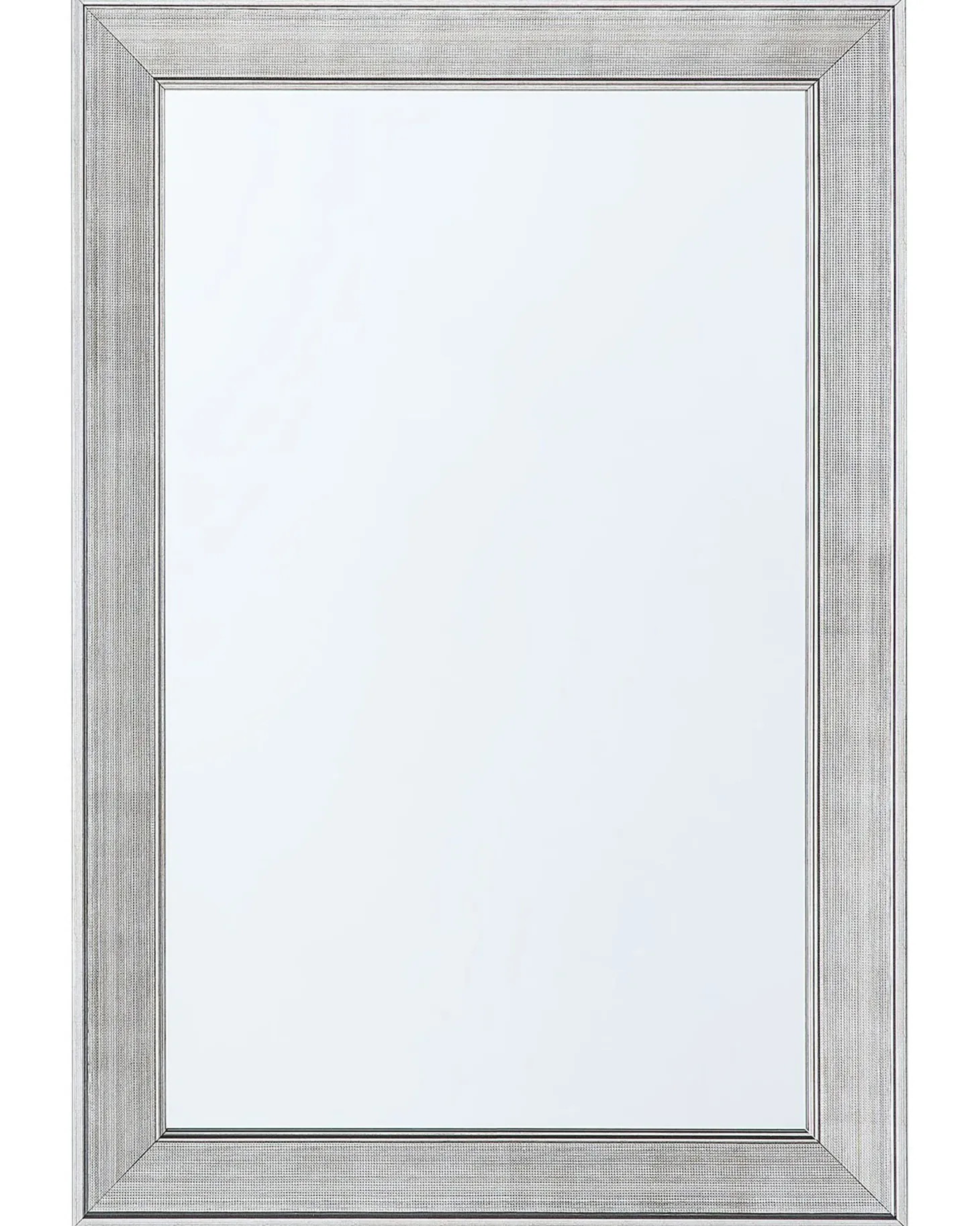 Lustro ścienne BUBRY 61 cm 91 cm Srebrny