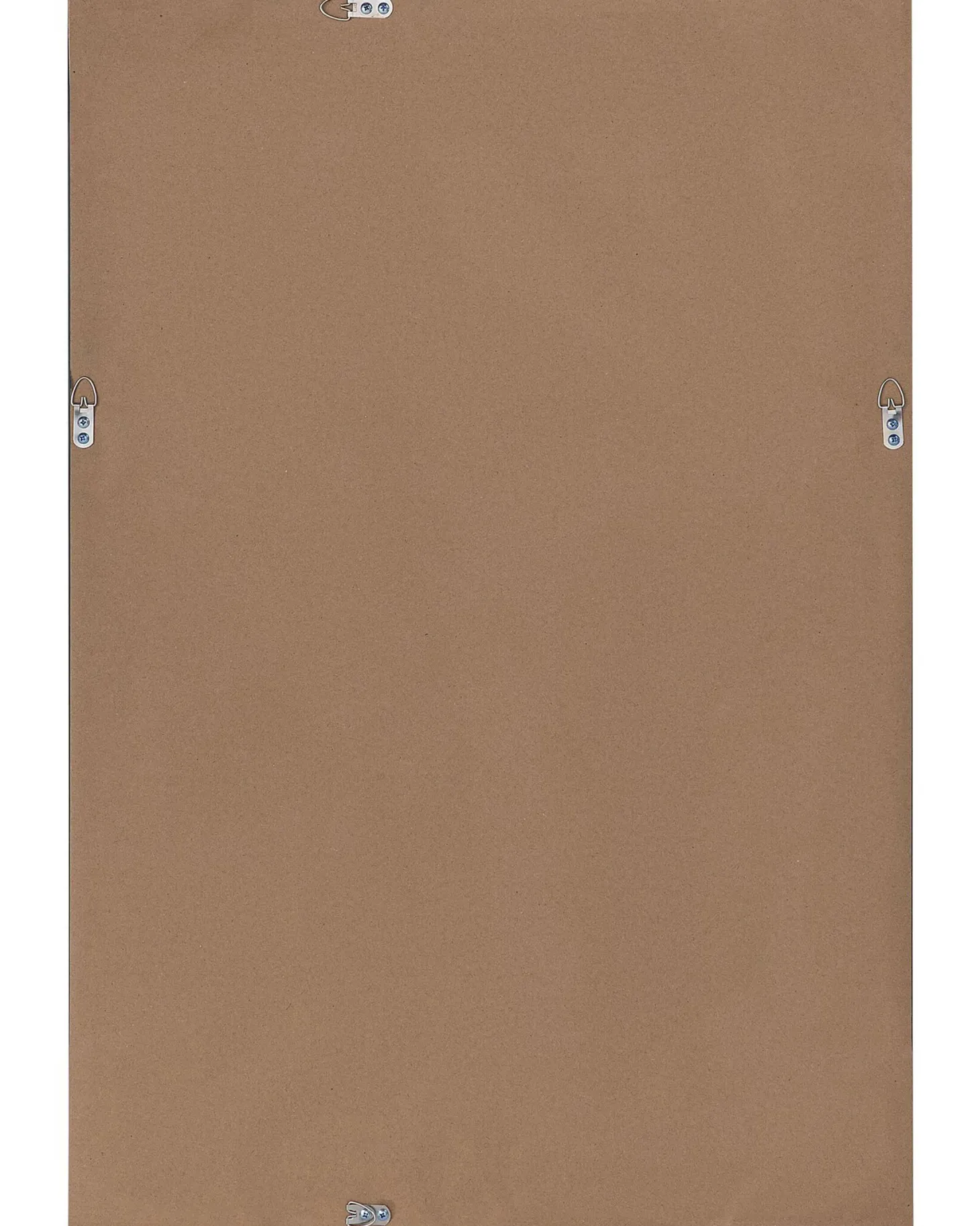 Lustro ścienne BUBRY 61 cm 91 cm Srebrny