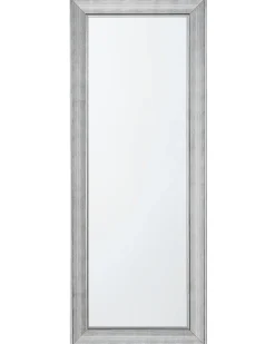 Lustro ścienne BUBRY 50 cm 130 cm Srebrny