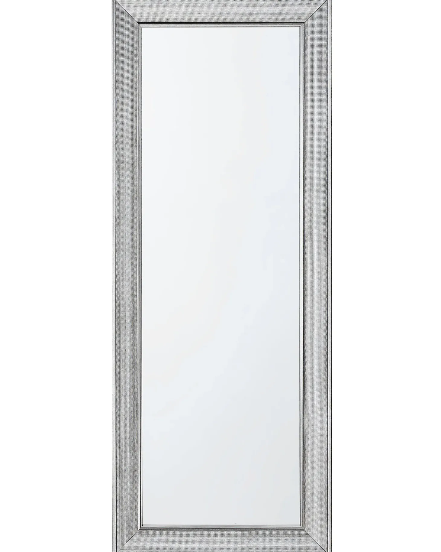 Lustro ścienne BUBRY 50 cm 130 cm Srebrny