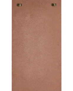Lustro ścienne CAGERI 41 cm 75 cm Bawełna Różowy