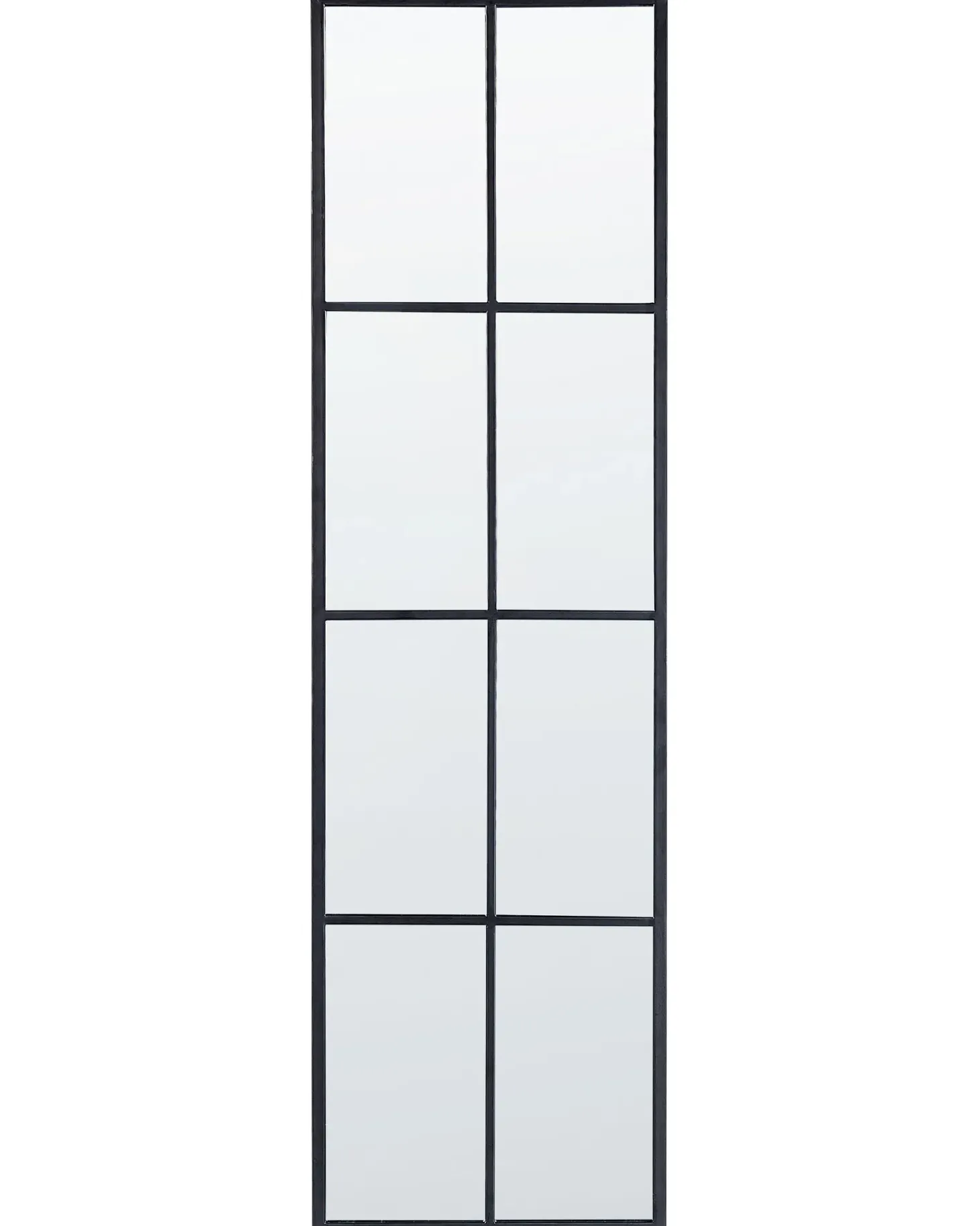 Lustro ścienne CAMON 38 cm 132 cm Metal Czarny