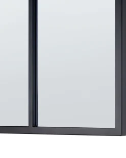 Lustro ścienne CAMON 38 cm 132 cm Metal Czarny