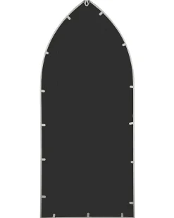 Lustro ścienne CASSEL 50 cm 115 cm Metal Jasnoszary