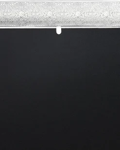 Lustro ścienne CAVAN 65 cm 65 cm Metal Srebrny