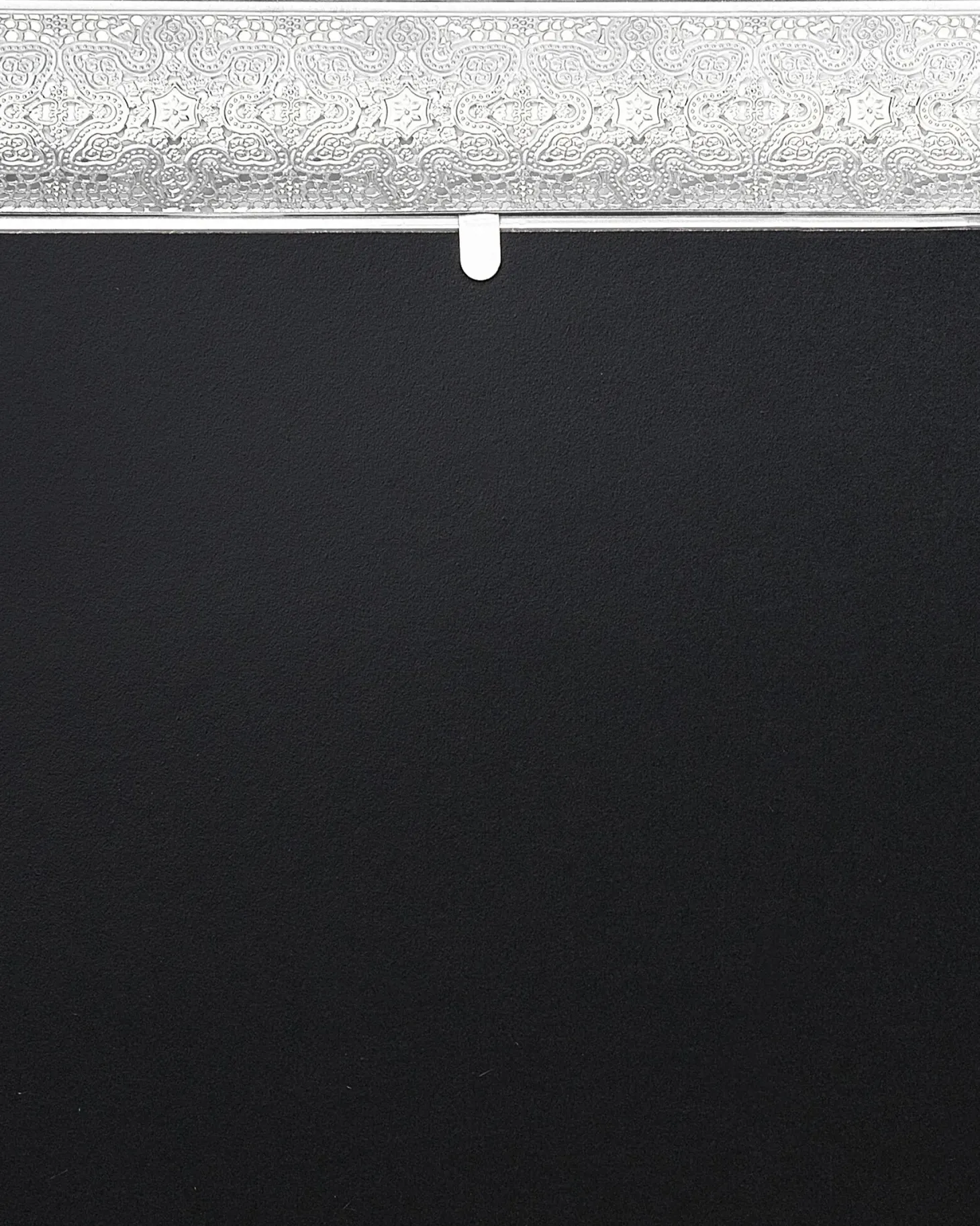 Lustro ścienne CAVAN 65 cm 65 cm Metal Srebrny