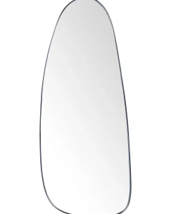 Lustro ścienne CERGY 39 cm 95 cm Metal Czarny