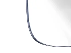 Lustro ścienne CERGY 39 cm 95 cm Metal Czarny