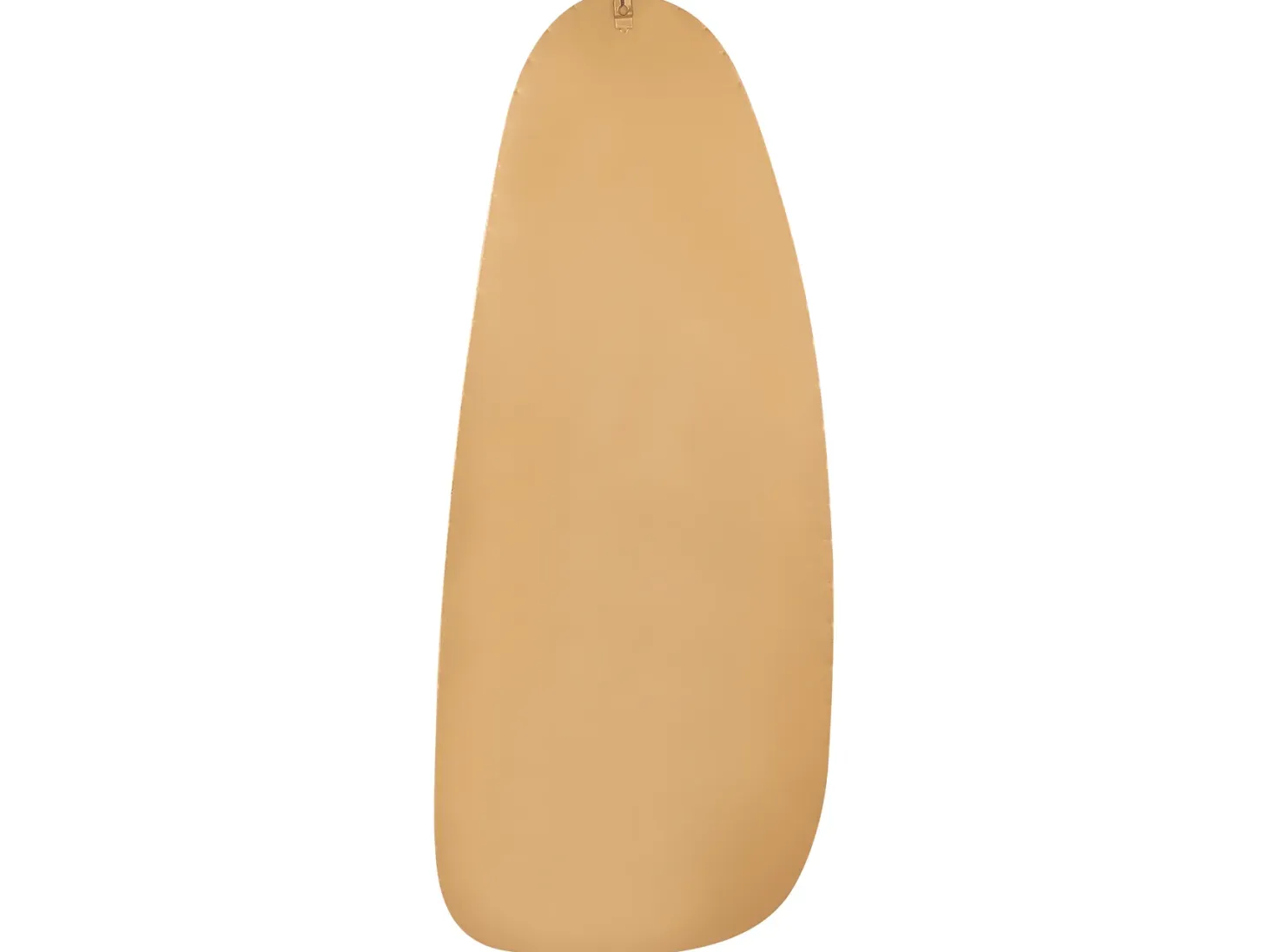 Lustro ścienne CERGY 39 cm 95 cm Metal Złoty
