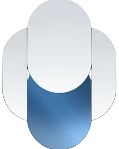 Lustro ścienne CHAILLON 60 cm 80 cm Niebieski