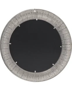 Lustro ścienne CHANNAY 80 cm 80 cm Metal Srebrny