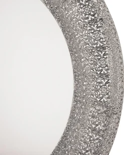 Lustro ścienne CHANNAY 80 cm 80 cm Metal Srebrny