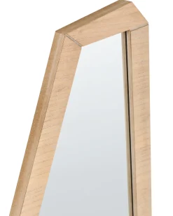 Lustro ścienne CHANU 44 cm 104 cm Jasnobrązowy