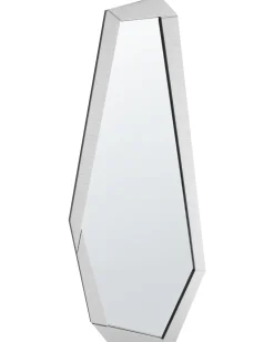 Lustro ścienne CHANU 44 cm 104 cm Srebrny