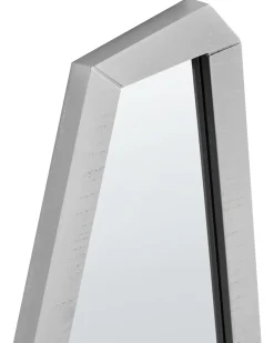 Lustro ścienne CHANU 44 cm 104 cm Srebrny