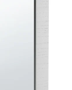 Lustro ścienne CHANU 44 cm 104 cm Srebrny