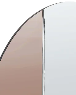 Lustro ścienne CHARRON 80 cm 80 cm Różowe złoto