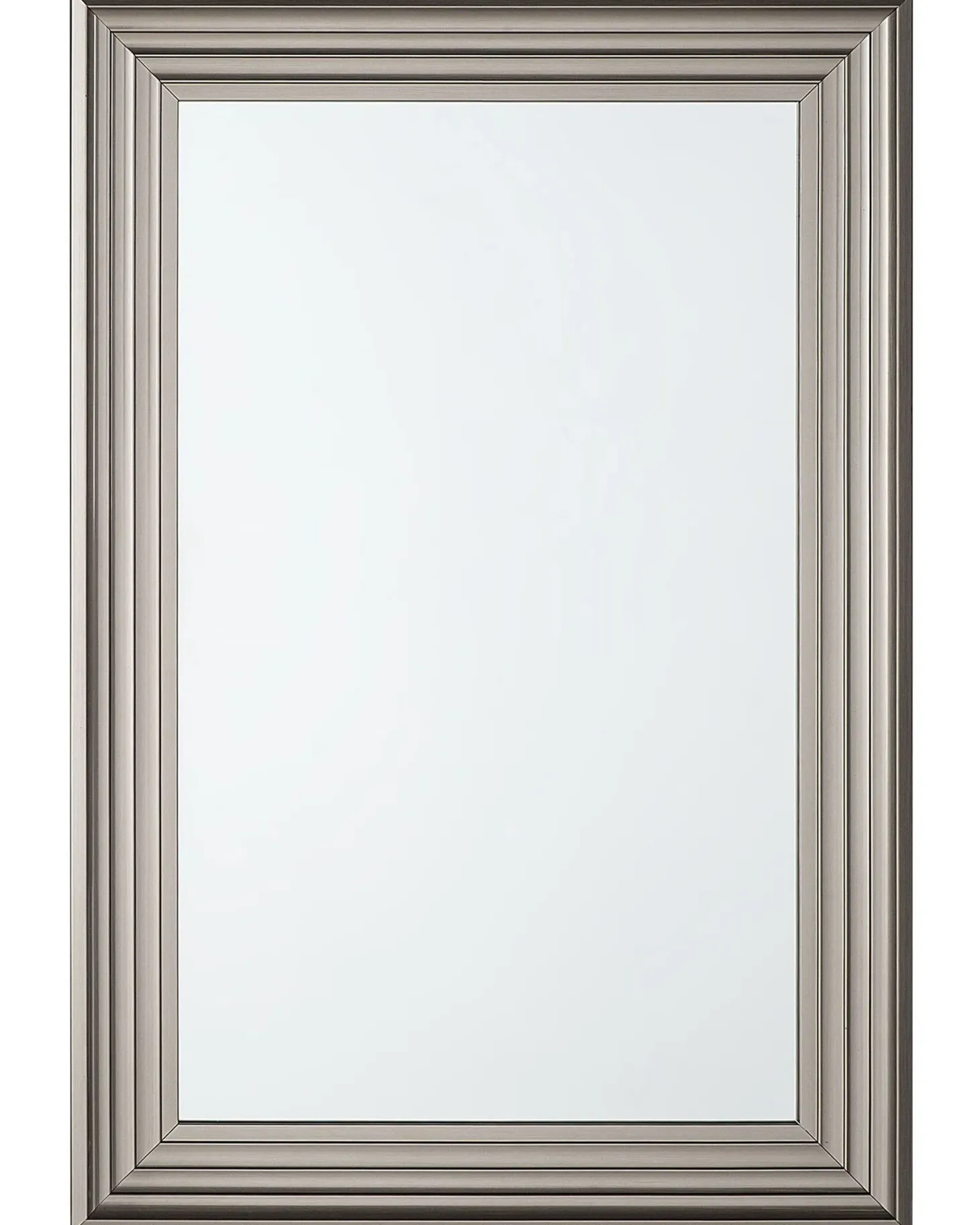 Lustro ścienne CHATAIN 61 cm 91 cm Srebrny