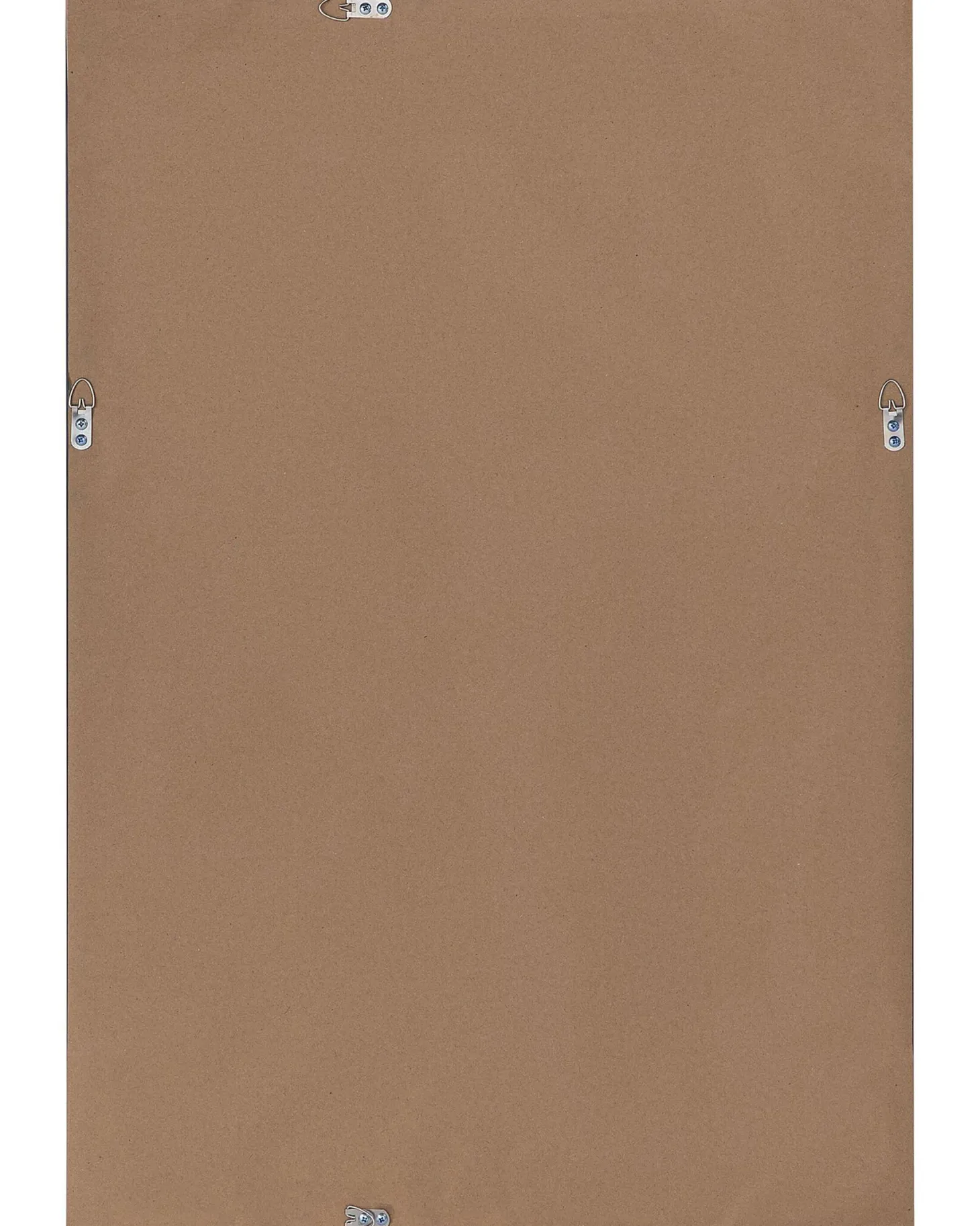 Lustro ścienne CHATAIN 61 cm 91 cm Srebrny